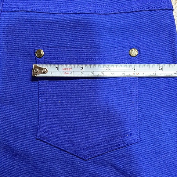 Kathy Jeggings size M/L. Blue or Burgundy W Pockets - Picture 9 of 16